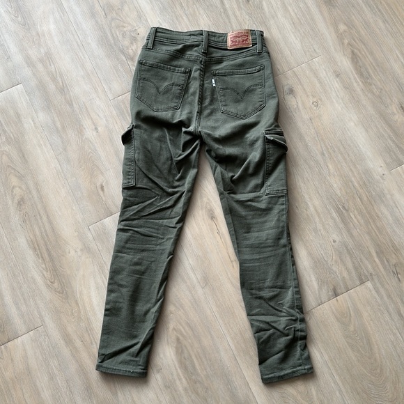 Levi’s high rise skinny ankle - green - Picture 3 of 4